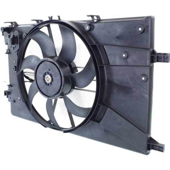 CHEVROLET CRUZE / CRUZE LIMITED RADIATOR FAN ASSEMBLY 1.4L A/T OEM#13450232-PFM 2015-2016 PL#GM3115263