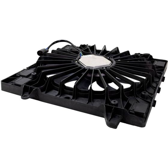 CADILLAC XT5 RADIATOR & A/C FAN ASSY 3.6L (W/TOWING)(SINGLE FAN) OEM#23419653 2017-2019 PL#GM3115296