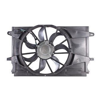 CHEVROLET CRUZE HATCHBACK RADIATOR & A/C FAN ASSEMBLY (1.4L TURBO)(A/T)(SINGLE FAN) OEM#39013323 2017-2019 PL#GM3115303