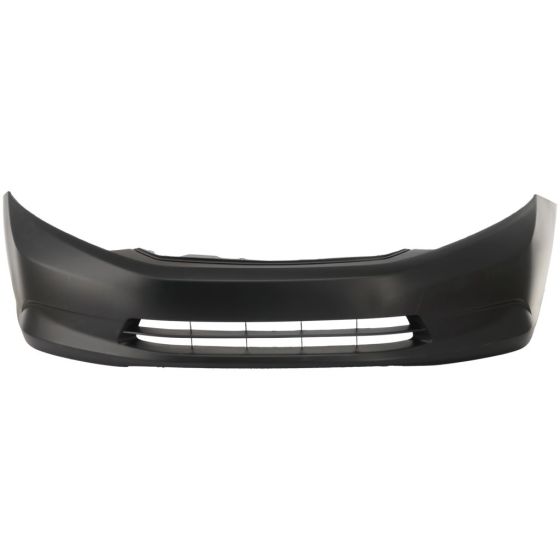HONDA CIVIC SEDAN FRONT BUMPER COVER PRIMED (WO/FOG)(DX/HF/LX/NATURAL GAS) OEM#04711TR3A90ZZ 2012 PL#HO1000280