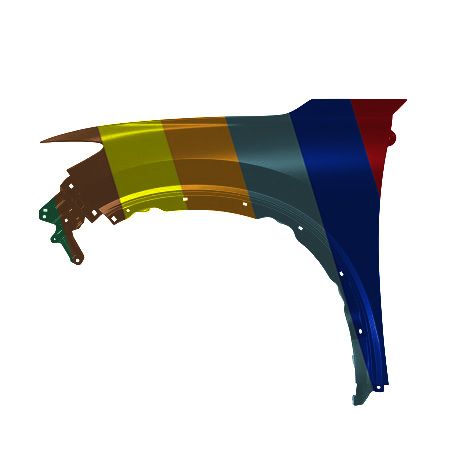 HONDA HRV FENDER LEFT (Driver Side) OEM#602603W0A00ZZ 2023-2025 PL#HO1240203