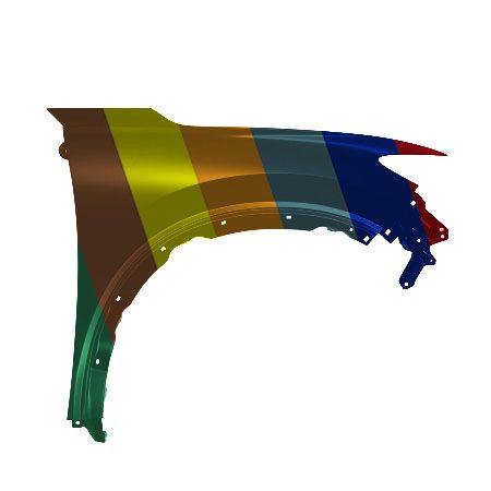 HONDA HRV FENDER RIGHT (Passenger Side) OEM#602103W0A00ZZ 2023-2025 PL#HO1241203