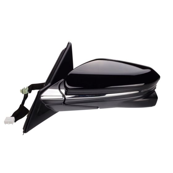 HONDA CIVIC COUPE DOOR MIRROR LEFT (Driver Side) PWR/HTD/SIGNAL (MAN-FOLD) OEM#76258TBCA12ZA-PFM 2016-2017 PL#HO1320287