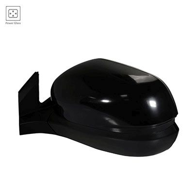 HONDA PILOT DOOR MIRROR LEFT (Driver Side) PWR/NON-HTD (BLACK CVR) OEM#76250TG8A21ZD 2017-2018 PL#HO1320305