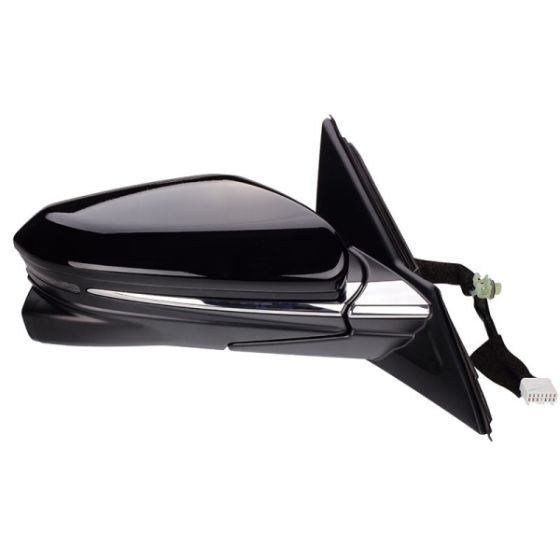 HONDA CIVIC SEDAN DOOR MIRROR RIGHT (Passenger Side) PWR/HTD/SIGNAL (W/SIDE VIEW CAMERA)(MAN-FOLD) OEM#76208TBCA12ZA-PFM 2016 PL#HO1321287