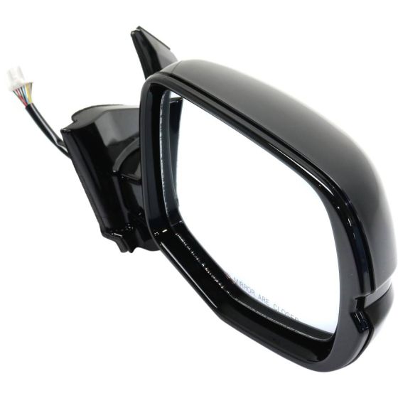 HONDA RIDGELINE  DOOR MIRROR RIGHT (Passenger Side) PWR/HTD (W/MEMORY)(GLOSS BLACK)(BLACK EDITION) OEM#76200T6ZA21ZD 2017-2020 PL#HO1321313