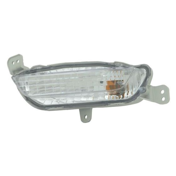 HONDA RIDGELINE  TURN SIGNAL LAMP ASSY LEFT (Driver Side) WO/PARK LAMP (BLACK EDI/RTL-E) **CAPA** OEM#33350T6ZA31 2021-2025 PL#HO2530136C