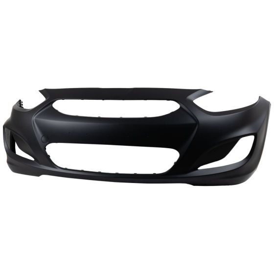 HYUNDAI ACCENT HATCHBACK FRONT BUMPER COVER PRIMED OEM#865111R000 2012-2013 PL#HY1000188
