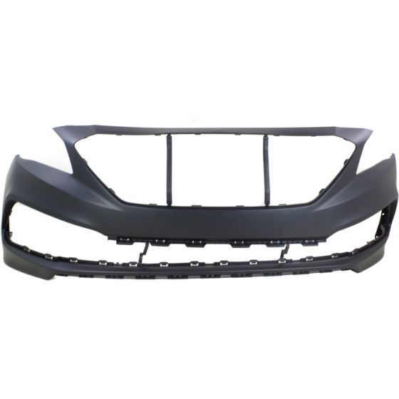 HYUNDAI SONATA FRONT BUMPER COVER PRIMED (SPORT BMP)(SPORT/LTD)(EXC 2.4L LTD 15-15) **CAPA OEM#86511C2300 2015-2017 PL#HY1000211C