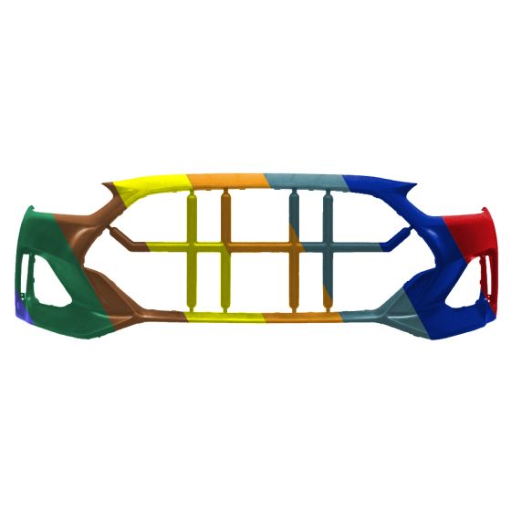 HYUNDAI VELOSTER FRONT BUMPER COVER PRM OEM#86511J3000 2019-2021 PL#HY1000234