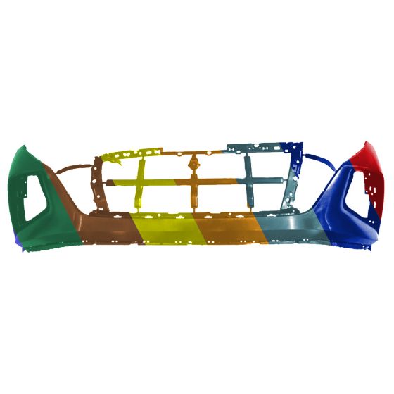 HYUNDAI TUCSON FRONT BUMPER COVER PRIMED (WO/SENSOR)(SE/SEL)(USA BUILT) **CAPA** OEM#86511CW000 2022-2024 PL#HY1014106C