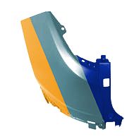 HYUNDAI TUCSON REAR BUMPER SIDE COVER LEFT (Driver Side) PRIMED (USA BUILT) **CAPA** OEM#86656CW000 2022-2024 PL#HY1116100C