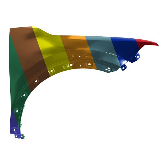 HYUNDAI SANTA CRUZ FENDER RIGHT (Passenger Side) OEM#66321K5000 2022-2024 PL#HY1241183