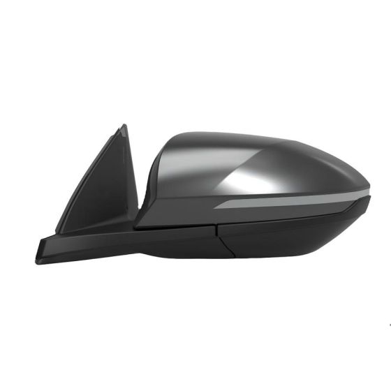 HYUNDAI TUCSON DOOR MIRROR LEFT (Driver Side) PWR/SIGNAL (SE MDL)(W/BSD)(USA BUILT)(BLACK CVR) OEM#87610CW070 2022-2024 PL#HY1320336