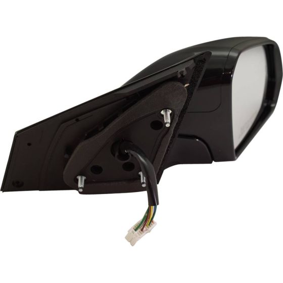 HYUNDAI SONATA  DOOR MIRROR RIGHT (Passenger Side) PWR/HTD/SIGNAL (W/BSD)(W/MEMORY)(GLOSS BLACK)(MAN-FOLD) OEM#87620C2070 2015-2017 PL#HY1321229
