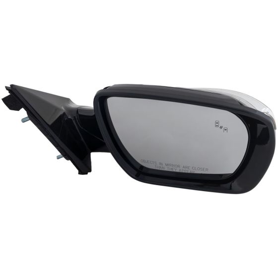 HYUNDAI SANTA FE SPORT (2.0/2.4L) DOOR MIRROR RIGHT (Passenger Side) PWR/HTD/SIGNAL/MENORY (W/BSD)(BLACK BASE)(PTM CVR) OEM#876204Z009 2013-2016 PL#HY1321235