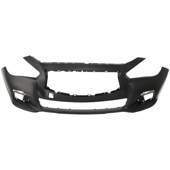 INFINITI Q50 FRONT BUMPER COVER PRIMED (WO/SENSOR)(WO/SPORT) **CAPA** OEM#620224HB0H 2014-2017 PL#IN1000256C