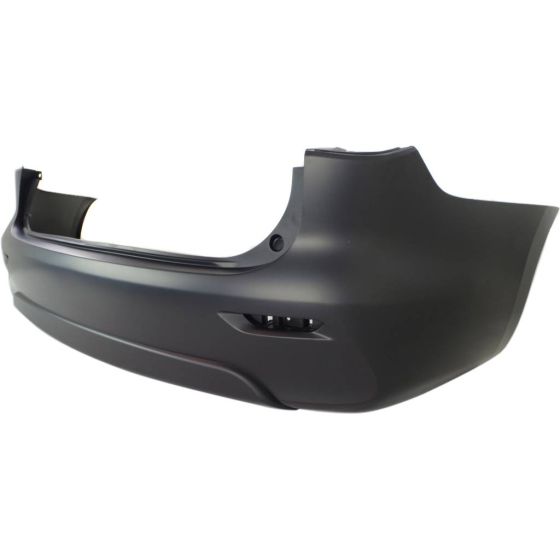 INFINITI JX35 REAR BUMPER COVER PRIMED (WO/SENSOR)(WO/TOW)**CAPA** OEM#850223JB0H 2013 PL#IN1100144C