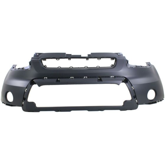 KIA SOUL FRONT BUMPER COVER PRIMED (W/ ROCKER MLDG) OEM#865112K050 2010-2011 PL#KI1000146