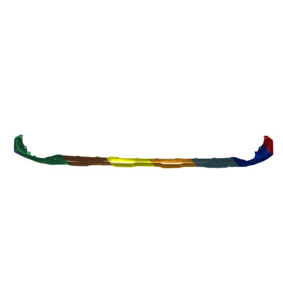 KIA SPORTAGE FRONT BUMPER COVER LOWER PRIMED (W/SENSOR)(SX/SX PRESTIGE) OEM#86512DW010 2023-2024 PL#KI1015126