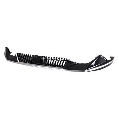 KIA EV6 FRONT BUMPER COVER LOWER PTD-BLACK W/CHROME MLDG (WIND MDL) OEM#86515CV010 2022-2024 PL#KI1015131