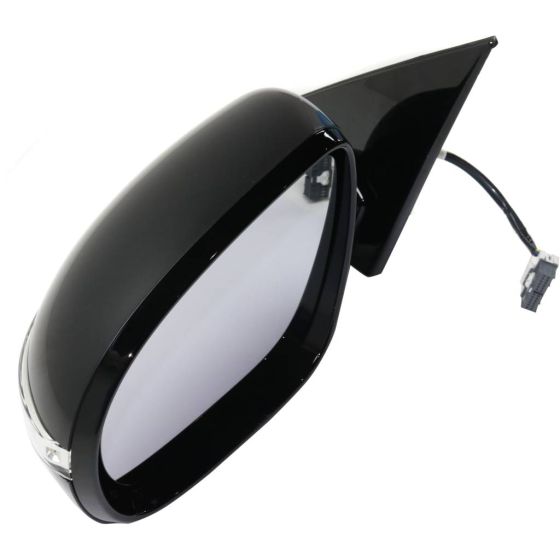 KIA SORENTO  DOOR MIRROR LEFT (Driver Side) PWR/HTD/SIGNAL (WO/BSD)(WO/AVM)(MAN-FOLD) OEM#87610C6080 2016-2020 PL#KI1320207