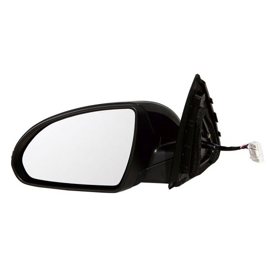 KIA OPTIMA  DOOR MIRROR LEFT (Driver Side) PWR/HTD/SIGNAL/M-FOLD (WO/BSD)(USA)(PTM) OEM#87610D5010 2016-2018 PL#KI1320220