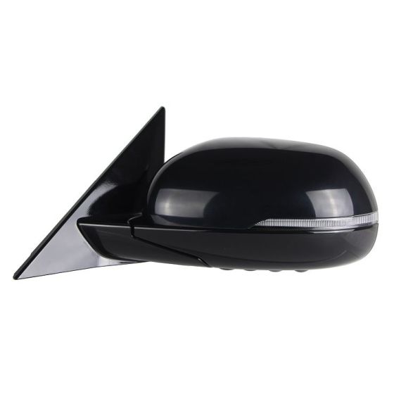 KIA SOUL  DOOR MIRROR LEFT (Driver Side) PWR/HTD/SIGNAL (W/BSD)(BLACK BASE)(PTM) OEM#87610K0440 2020-2025 PL#KI1320236