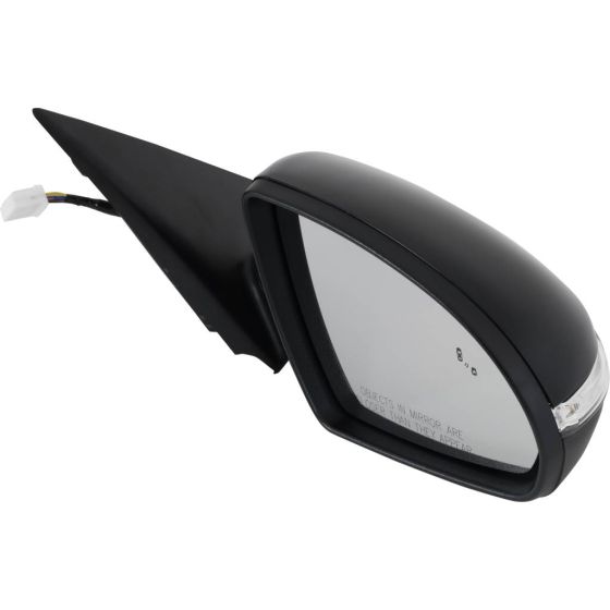 KIA OPTIMA  DOOR MIRROR RIGHT (Passenger Side) PWR/HTD/SIGNAL/P-FOLD (W/BSD)(WO/MEMORY)(PTM) OEM#87620D5110 2019-2020 PL#KI1321229