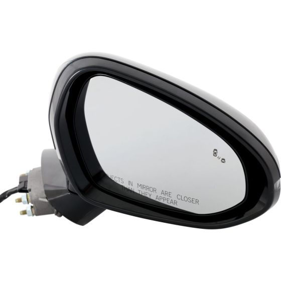 KIA K5  DOOR MIRROR RIGHT (Passenger Side) PWR/HTD/SIGNAL (W/BSD)(GT)(BLACK BASE) OEM#87620L3020 2021-2024 PL#KI1321247