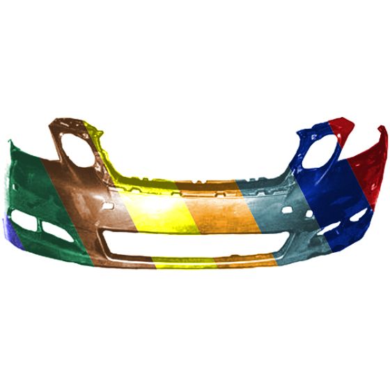 LEXUS GS 300/350/430/460  FRONT BUMPER COVER PRIMED (W/O Washer)(W/Park Assist) OEM#5211930981 2008-2011 PL#LX1000176