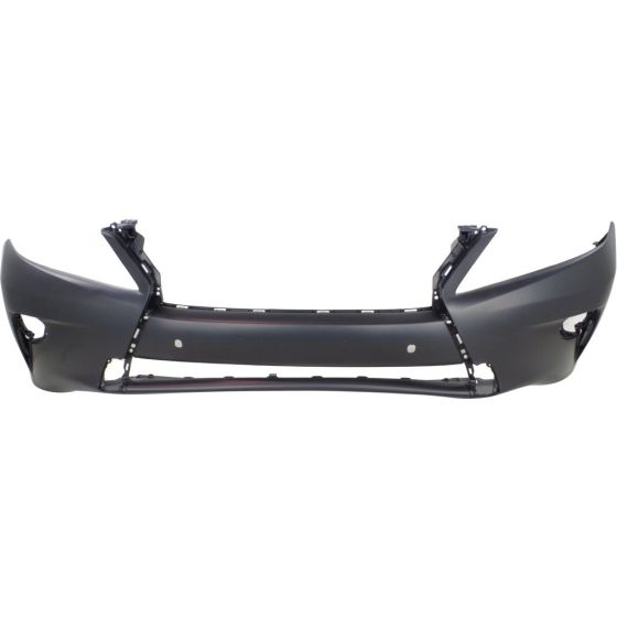LEXUS RX 350 FRONT BUMPER COVER PRIMED ((WO/SPORT PKG)(EXC F SPORT)(WO/WASHER)(W/SENSOR)**CAPA** OEM#521190E916 2013-2015 PL#LX1000248C