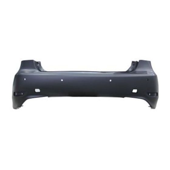 LEXUS LS 460 REAR BUMPER COVER PRIMED **CAPA** OEM#5215950932 2013-2017 PL#LX1100167C