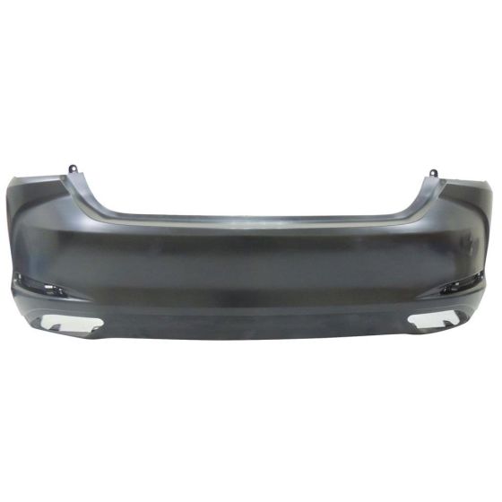 LEXUS ES 250/350 REAR BUMPER COVER PRM/TXT (WO/SENSOR)(WO/F SPORT)(NORTH AMERICA)(ES350) **CAPA** OEM#521590X922 2019-2024 PL#LX1100208C