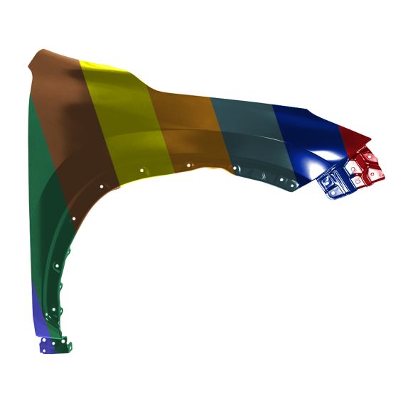 LEXUS NX 350h/ 450h+ FENDER RIGHT (Passenger Side) (ALUM) OEM#53801F6010 2022-2024 PL#LX1241144