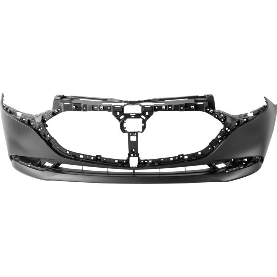 MAZDA MAZDA3 4DOORS/SEDAN FRONT BUMPER COVER PRIMED (WO/SENSOR) **CAPA** OEM#BDTS50031EBB 2019-2023 PL#MA1000254C