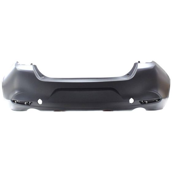 MAZDA MAZDA3 4DOORS/SEDAN  REAR BUMPER COVER PRM/LWR-TXT (WO/PRE-DRILL SENSOR HOLE)(WO/BSD BRACKET) OEM#BCKA50221ABB 2019-2023 PL#MA1100234