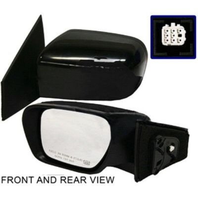 MAZDA CX-9 DOOR MIRROR LEFT (Driver Side) POWER/ NOT HEATED (WO/ SIGNAL LAMP) OEM#TD1169180NPZ 2007-2009 PL#MA1320155
