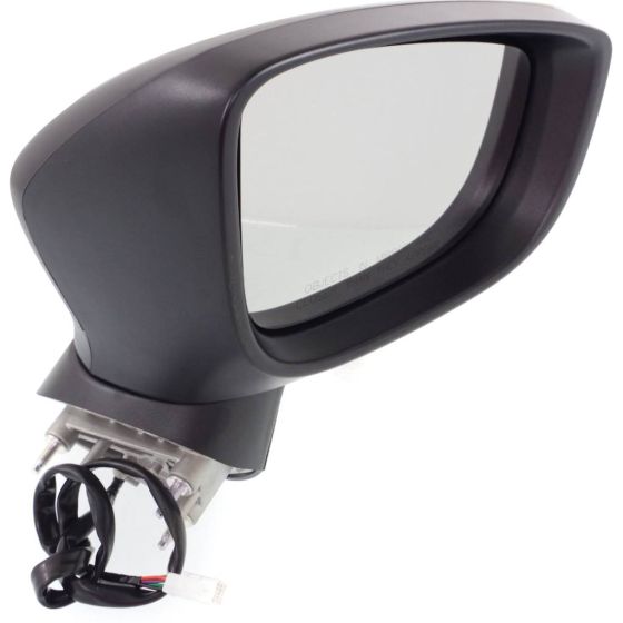 MAZDA MAZDA3 DOOR MIRROR RIGHT (Passenger Side) POWER/HEATED (W/SIGNAL)(WO/BLIND DET) OEM#BJE369121D-PFM 2014-2016 PL#MA1321180