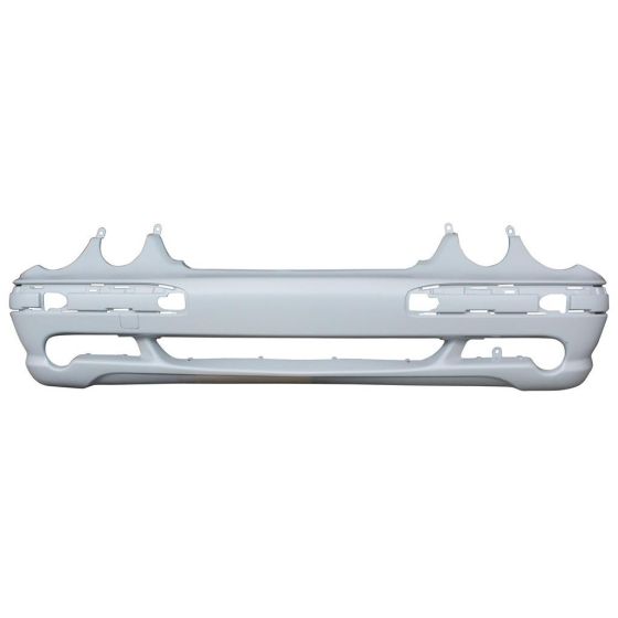MERCEDES-BENZ E-CLASS (210)  (SEDAN /WAGON ) FRONT BUMPER COVER PRIMED (W/O Washer)(W/ Sport Pkg) OEM#2108852525 2000-2003 PL#MB1000143