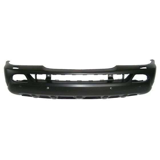MERCEDES-BENZ ML-CLASS (163)  FRONT BUMPER COVER PRIMED (W/RECT FOG)(W/PARK)(W/WASHER) OEM#1638804870 2002-2005 PL#MB1000165