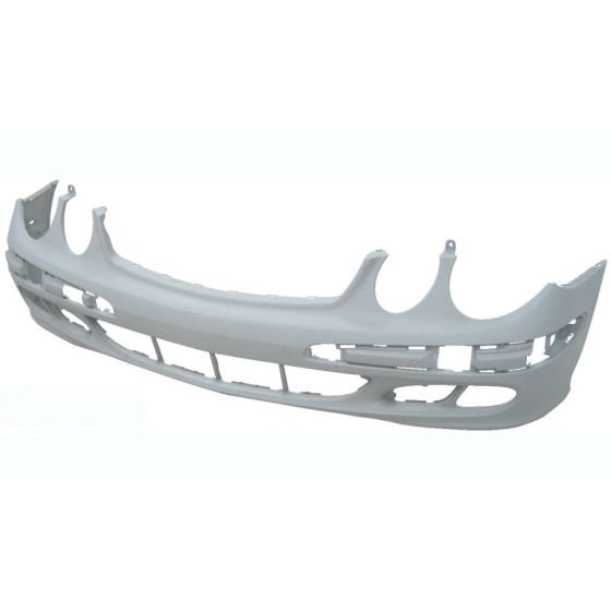 MERCEDES-BENZ E-CLASS (211) (SEDAN /WAGON 04-09) FRONT BUMPER COVER PRIMED (WO/HEAD/LAMP Washer)(WO/Sport OR WO/Appearance Pkg)(WO/AMG) OEM#2118800040 2003-2006 PL#MB1000171