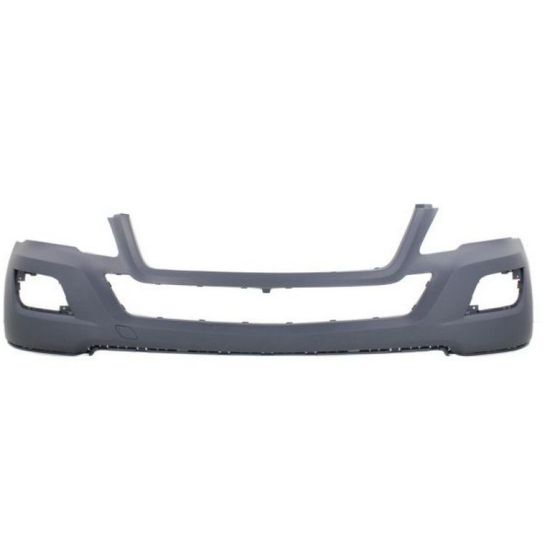 MERCEDES-BENZ ML-CLASS (164) (EXC 450 HYBRID) FRONT BUMPER COVER PRIMED (WO/WASHERS)(WO/SENSOR)(ML320/350)(WO/AMG SPORT)**CAPA** OEM#1648857225 2009-2011 PL#MB1000290C