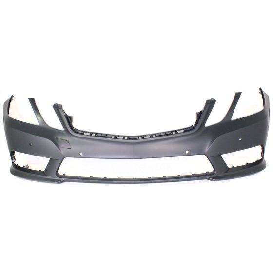 MERCEDES-BENZ E-CLASS WAGON (212) FRONT BUMPER COVER PRIMED (W/SPORT)(WO/CHROME B MLDG)(WO/WASHER)(W/SENSOR)(EXC E63) **CAPA** OEM#21288025409999 2011-2013 PL#MB1000304C