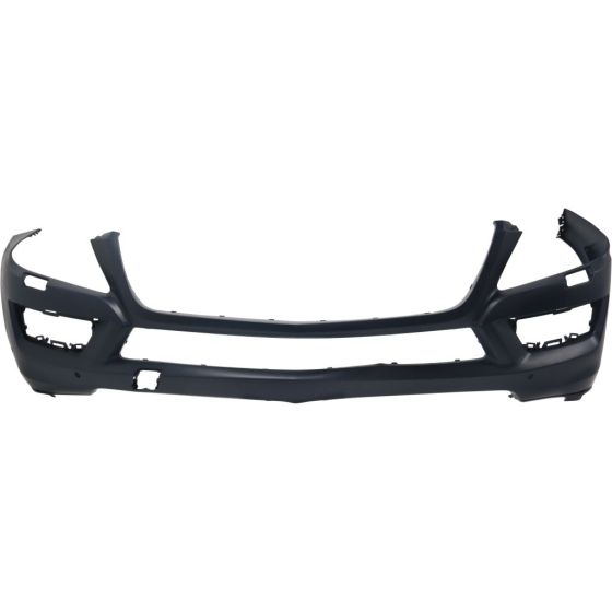 MERCEDES-BENZ GL-CLASS (166) FRONT BUMPER COVER PRIMED (WO/SPORT)(W/PARK SENSOR) OEM#16688531259999 2013-2016 PL#MB1000371