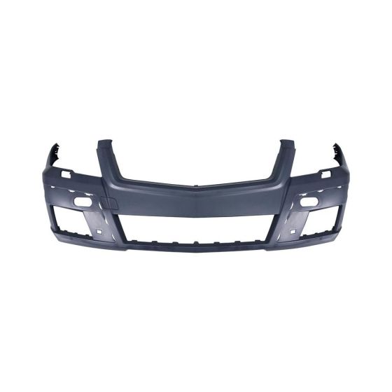 MERCEDES-BENZ GLK-CLASS (204) FRONT BUMPER COVER PRIMED (W/ WASHER)(WO/SENSOR)(BASE W/ OFFROAD PKG) OEM#2048804740 2010-2012 PL#MB1000376