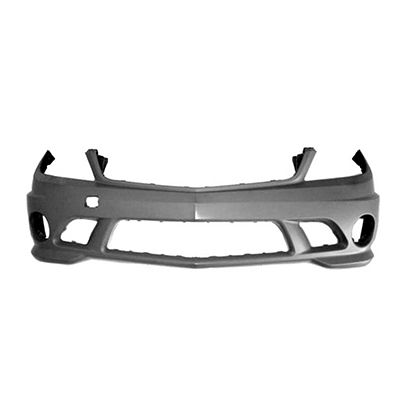 MERCEDES-BENZ C-CLASS SEDAN (204) FRONT BUMPER COVER PRIMED (V63)(WO/WASHER)(WO/SENSOR) OEM#20488550259999 2008-2011 PL#MB1000384