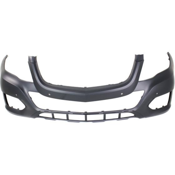 MERCEDES-BENZ GLK-CLASS (204) FRONT BUMPER COVER PRIMED (WO/WASHER)(W/ SENSOR)(WO/SPORT)**CAPA** OEM#20488020499999 2013-2015 PL#MB1000402C