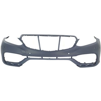 MERCEDES-BENZ E-CLASS SEDAN (212)  FRONT BUMPER COVER PRIMED (W/SENSOR)( E63) OEM#21288529389999 2014-2016 PL#MB1000449