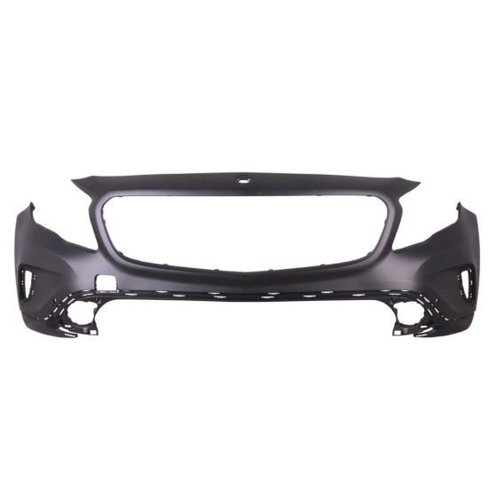 MERCEDES-BENZ GLA-CLASS FRONT BUMPER COVER PRIMED (WO/AMG; W/SENSOR; WO/WASHER)**CAPA** OEM#15688009409999 2015-2017 PL#MB1000459C